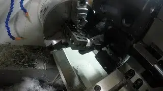 Turning UHWM rollers  using mandrel on Tormach slant pro
