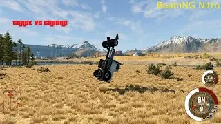 CARS VS GROUND BeamNG DRIVE | Beamng drive crashes | Cars Jumping on Loop Bridge