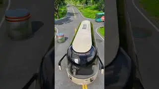 Mixed Car VS Bollard #15 BeamNG.drive | Gamism | #beamngdrive #shortsfeed #trending