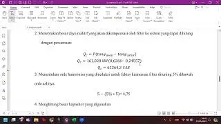 Simulasi Harmonic Analysis ETAP