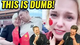 China's FAKE Nationalism and the White Monkeys that Love it!