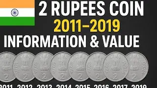 2 rupee 2011-2019 velue #2026##indiancoins coincollection#indiancoins 