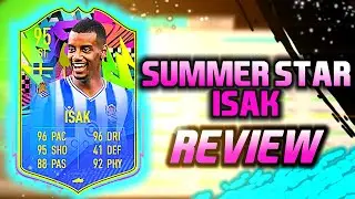 THE BEST BUDGET META STRIKER IN FIFA 21 // SUMMER STARS ISAK REVIEW // FIFA 21 ULTIMATE TEAM