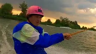 Wakeboarding in Wake Family Brwin&oacute;w