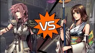 Lightning vs Yuna -Dissidia 012 Final Fantasy [PPSSPP]