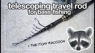 Telescoping Travel Rod (KastKing) Test for Bass Fishing