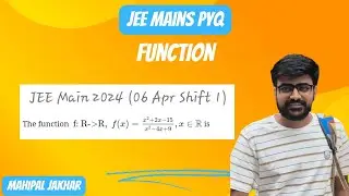 The function f:R-R, f(x)=(x&sup2;+2x-15)/(x&sup2;-4x+9) is...