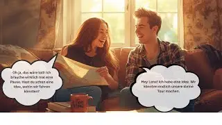Planning a Tour in German Language | Easy Dialogue for A2-B1