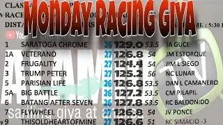 MMTCI Monday racing giya - ALAMiDTV | December 29, 2025 | 7 races 4pm starts.