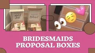 Whats In My Bridesmaids Proposal Boxes? REVIEW HAUL!