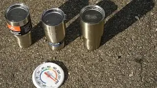 Tumblers in the Sun: Yeti vs Orca vs Ozark Trail