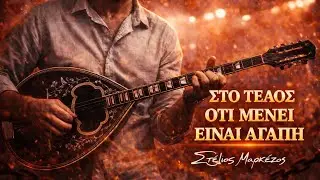 ΣΤΟ ΤΕΛΟΣ ΟΤΙ ΜΕΝΕΙ ΕΙΝΑΙ ΑΓΑΠΗ Στέλιος Μαρκέζος