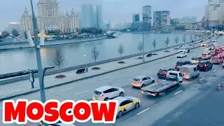 [4K] Прогулка по Москве, Новый Арбат, Москва, Россия || Улица 247