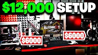 MY $12,000 DUAL PC SETUP! 🤯