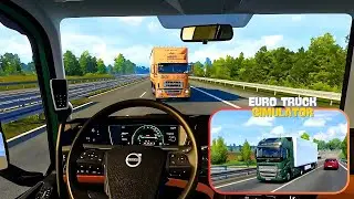 Truck Driving PC Game Truck Simulator 😮  Europe Gameplay 4K 60FPS 🚛💬