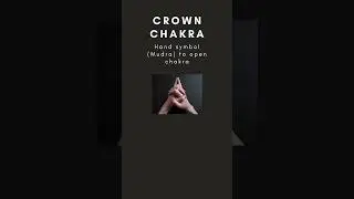 Hand Mudra for the Crown Chakra