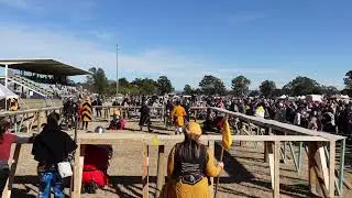 KNIGHTS OF ALBION VS BEASTS - Winterfest 2023 - MENS 5V5 BUHURT #HMB #amcf #medieval #combat