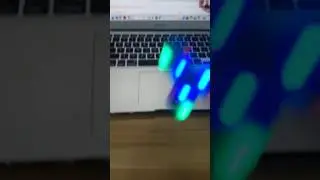 Playing music on the Bluetooth LED Fidget Spinner
