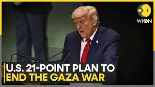 US 21-Point Plan For Ending Gaza War, Creating Pathway to Palestinian State | WION