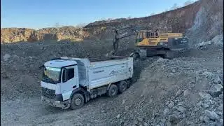 VOLVO EC 480 DL & MERCEDES 