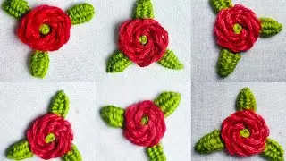 363-Scattered motif with very simple stitches(Hindi/ Urdu)