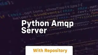 python amqp server