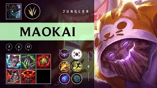 Maokai Jungle vs Wukong - KR Master Patch 25.24