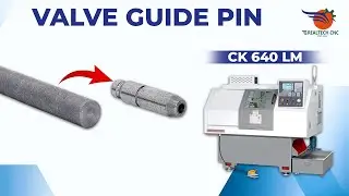 VALVE GUIDE PIN  RealTech CNC Machine ||  VD - 430 #Realtechcnc #cnc