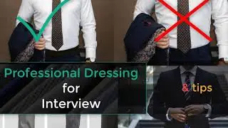 Dressing for Professional interview| ISSB Dress | dressing