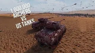 Can Millions of Arrows Pierce US Tanks?? Archers vs US Tanks - Ultimate Epic Battle Simulator 2