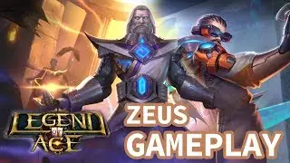 Legend of ACE Zeus Mage Gameplay Fast Paced MOBA Game MVP