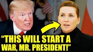 Trump STUNNED As Denmark's Leader FIRES BACK with MAJOR WARNING