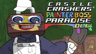 Castle Crashers DLC Trailer but Painter Boss Has His Original Voice