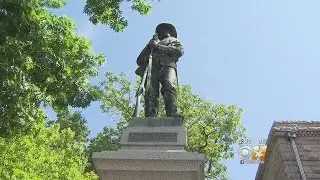 Tempers Flare Over Confederate Monument