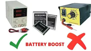 Dc machine se battery boost kaise kare | how to boost mobile battery with dc power supply machine