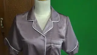 sewing a shiller collar // sewing a pajama collar