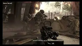 INTENSE AIR ASSAULT in MW3 Mission 10: 