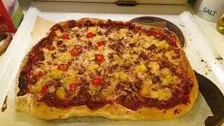 Home made pizza making with Endre the weather man full video