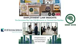 S01E05 - The Severance Pay Trap: ESA Minimums vs. Common Law Realities