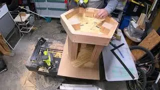 Hexagonal Fish Tank Stand