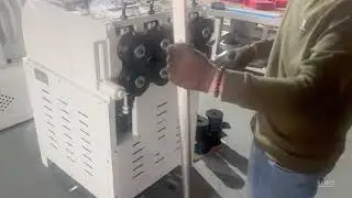 Square pipe tapering machine