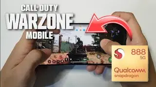 ONEPLUS 9 FULL GAMEPLAY ON CALL OF DUTY WARZONE MOBILE - QUALCOMM SNAPDRAGON 888