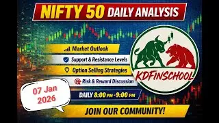 Nifty 50 Daily Market Analysis | Option Trading Strategy | Live Group Session | Indian Stock Market