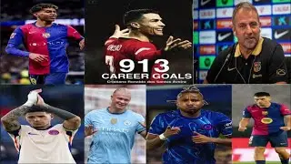 Hansi Flick's Warning, Haaland's Swiss Escape, Ronaldo's Record, Pedri's Contract & Football Updates