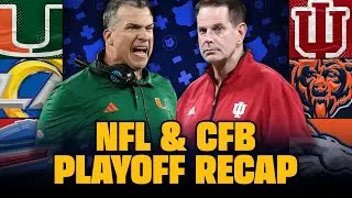 College Football Playoff Semifinals Recap + NFL Wildcard Weekend Recap 💰