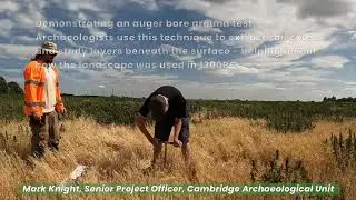 Finding Flag Fen 1300BC - Auger Survey 2025