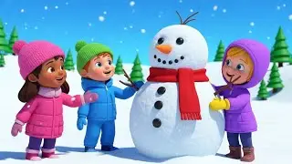 Christmas Snowman Counting Song for Kids | Counting & Numbers Song, Holiday Nursery Rhyme