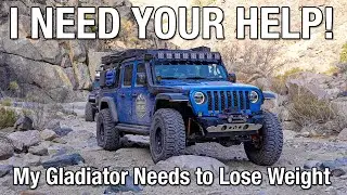 Help Me Reduce the Weight of my Gladiator Rubicon on 38s