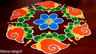 Sankranthi Chukkala Muggulu 11dots/Sankranthi rangoli designs/Sankranthi kolam designs/Sankranthi