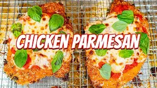 The Trick To A Great Chicken Parmesan Is In The Cheese